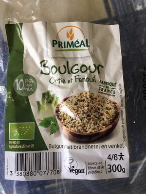 Boulgour ortie et fenouil