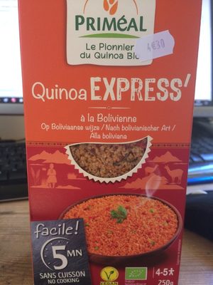 Quinoa Express' à la bolivienne