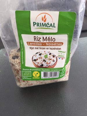 Riz Mélo Lentilles Noisettes