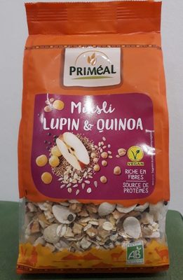 Müesli Lupin & Quinoa front packaging