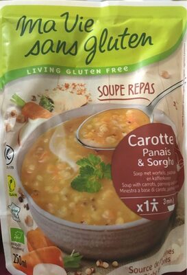 Soupe carottes panais & Sorgho