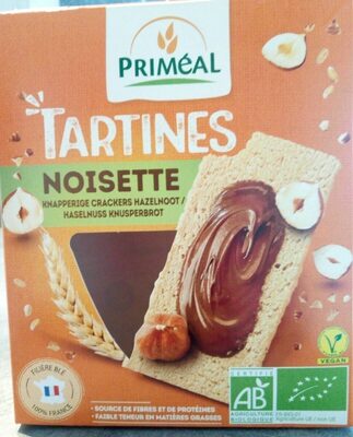 TARTINES NOISETTES