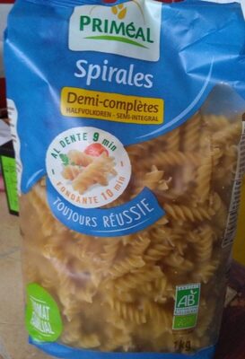 Pâtes demi complètes