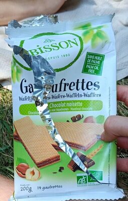 Gaufrettes choco noisettes