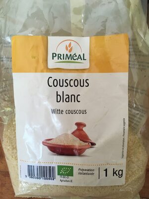 Couscous blanc front packaging