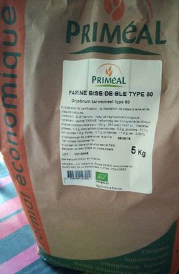 Farine bise  de blé type 80