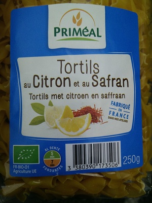 Tortils citron & safran