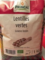 Lentilles vertes