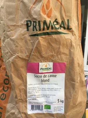 Sucre de canne blond