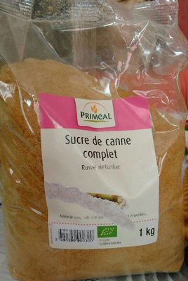 Sucre de canne complet front packaging