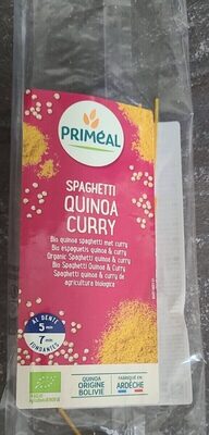 Spaghetti blé quinoa curry