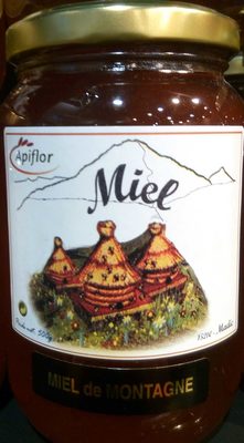 Miel de montagne front packaging