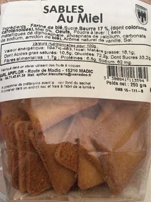 Sables au miel