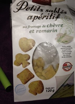 Petits sablés apéritifs