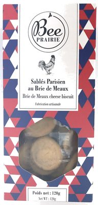 Sablés parisien au brie de Meaux