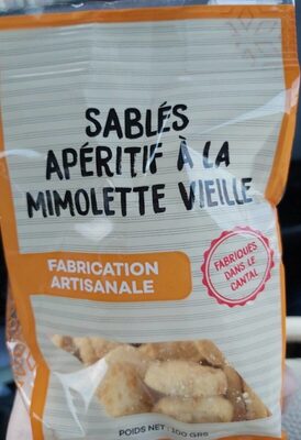 Sablé apéritif à la mimolette vieille
