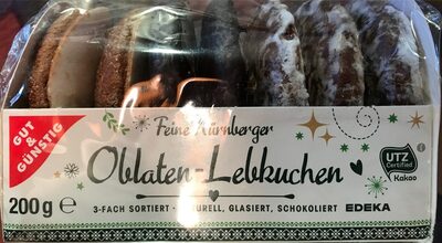 Feine Nürnberger Oblaten-Lebkuchen