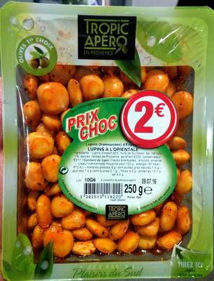 Lupins à l'orientale