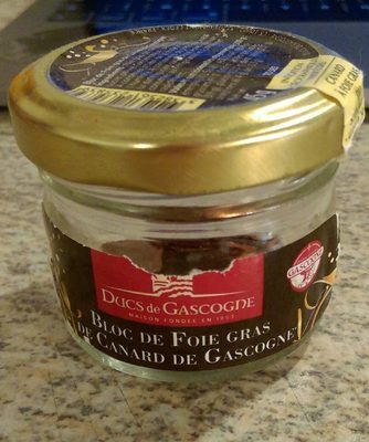 Bloc de fois gras de canard de Gascogne