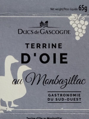 Terrine d'oie au Monbazillac