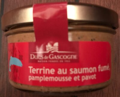 Terrine saumon fumé pamplemousse pavot
