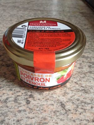 Concassé de poivron et fenouil