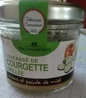 Concassé de courgettes grillées