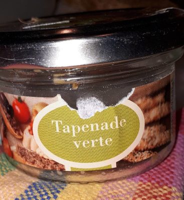 Tapenade verte front packaging