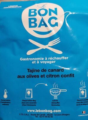 Tajine de canard aux olives et citron confit