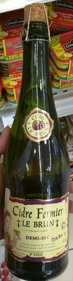 Cidre Fermier Demi-Sec