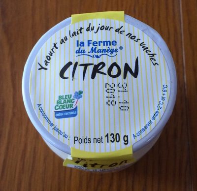 Yaourt citron