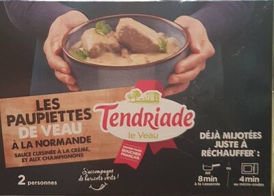 Les paupiettes de veau à la normande
