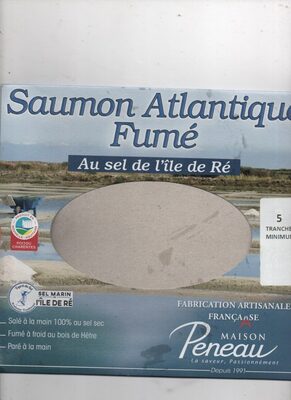 Saumon Atlantique Fumé au sel de l\'ile de Ré