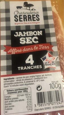 Jambon sec