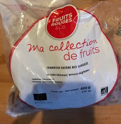 Framboise entière bio surgelée