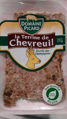 La Terrine de Chevreuil recette aux Champignons