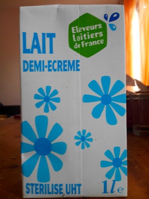 Lait demi-écrémé