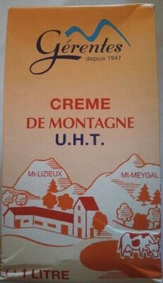 Creme de montage UHT GERENTES, 35%MG