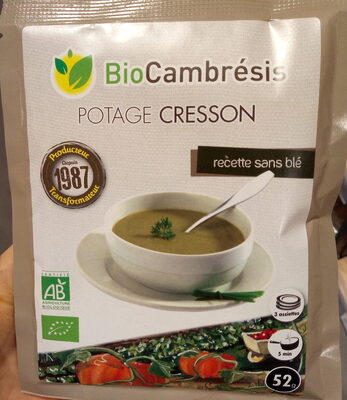 Potage Cresson front packaging