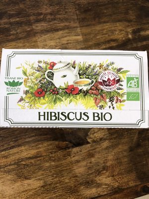 Hibiscus Bio front packaging