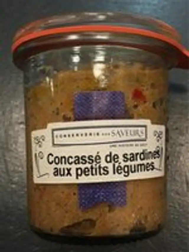 Concassé de sardines aux petit légumes