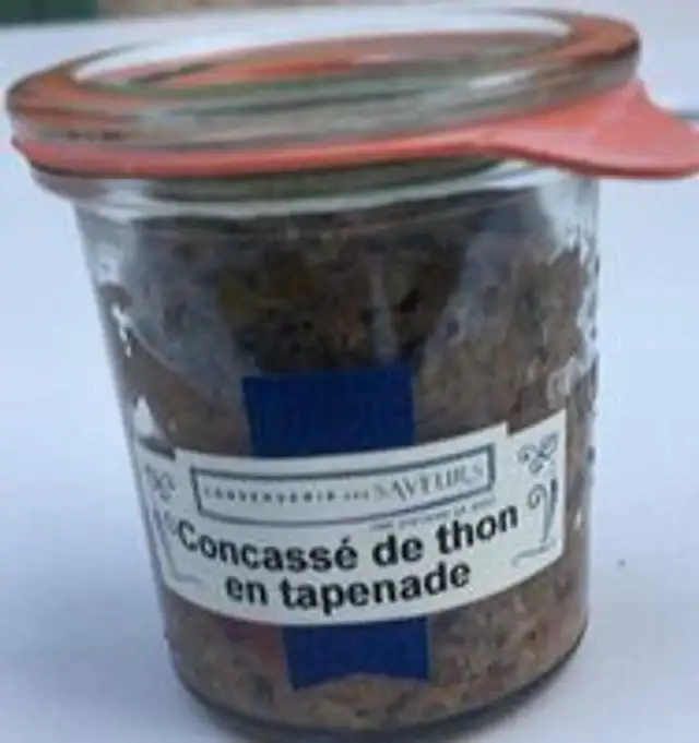 Concassé de thon en tapenade