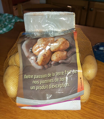 Pommes de terre front packaging