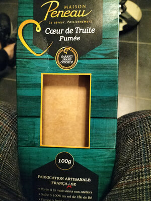 cœur de truite fumée