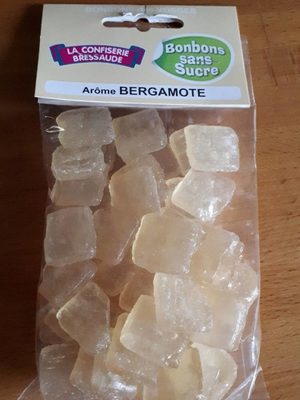 Bonbon sans sucre arôme bergamote