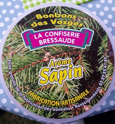 bonbons des Vosges arôme sapin
