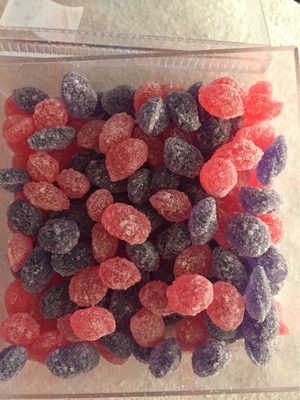 Bonbon myrtille/framboise