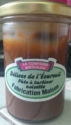 Délices de l'écureuil front packaging