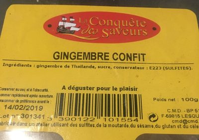 Gingembre Confit