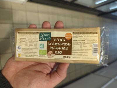 Pâte d'amande nature Bio